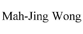 MAH-JING WONG