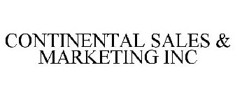 CONTINENTAL SALES & MARKETING INC