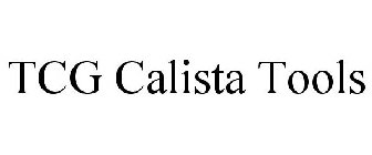 TCG CALISTA TOOLS