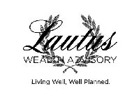 LAUTUS WEALTH ADVISORY LIVING WELL, WELLPLANNED.