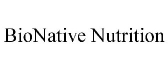 BIONATIVE NUTRITION