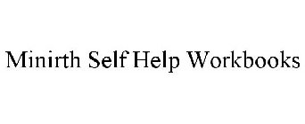 MINIRTH SELF HELP WORKBOOKS