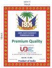 1804 L?INDÉPENDANCE 100% AGED BASMATIC PARBOILED RICE PREMIUM QUALITY IMPORTED & DISTRIBUTED BY: UFB UNITED FOOD BRANDS