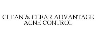 CLEAN & CLEAR ADVANTAGE ACNE CONTROL