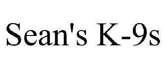 SEAN'S K-9S