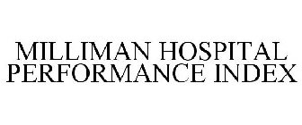 MILLIMAN HOSPITAL PERFORMANCE INDEX