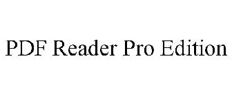 PDF READER PRO EDITION