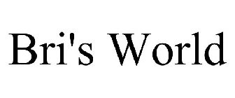 BRI'S WORLD