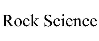 ROCK SCIENCE
