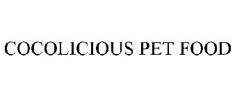 COCOLICIOUS PET FOOD