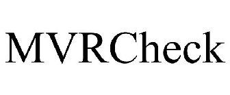 MVRCHECK