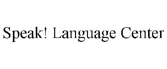 SPEAK! LANGUAGE CENTER