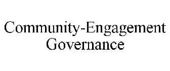 COMMUNITY-ENGAGEMENT GOVERNANCE