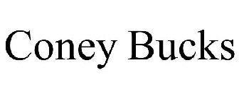CONEY BUCKS