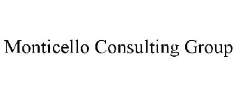 MONTICELLO CONSULTING GROUP