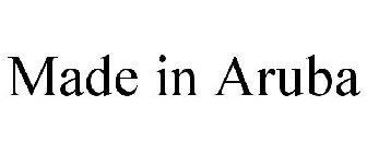 MADE IN ARUBA