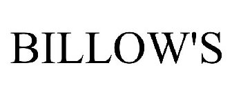 BILLOW'S
