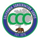 CALIFORNIA CONSERVATION CORPS CCC EST. 1976