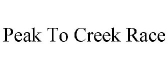 PEAK TO CREEK RACE
