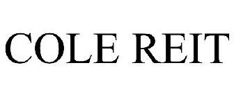 COLE REIT