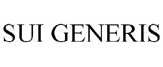 SUI GENERIS