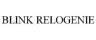 BLINK RELOGENIE