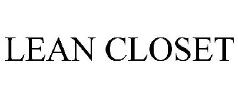 LEAN CLOSET
