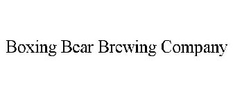 BOXING BEAR BREWING COMPANY