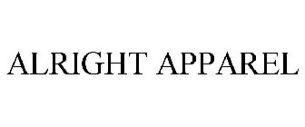 ALRIGHT APPAREL