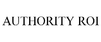 AUTHORITY ROI