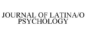 JOURNAL OF LATINX PSYCHOLOGY