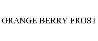 ORANGE BERRY FROST