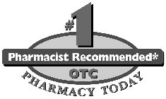 #1 PHARMACIST RECOMMENDED* OTC PHARMACY TODAY