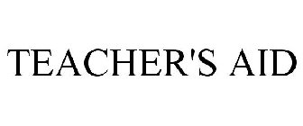 TEACHER'S AID