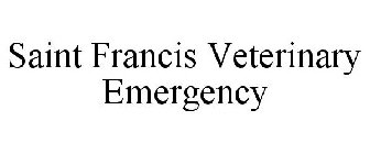 SAINT FRANCIS VETERINARY EMERGENCY