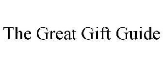 THE GREAT GIFT GUIDE