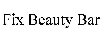 FIX BEAUTY BAR