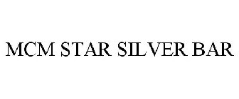 MCM STAR SILVER BAR