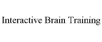 INTERACTIVE BRAIN TRAINING