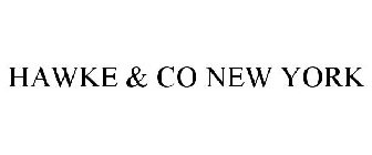 HAWKE & CO NEW YORK