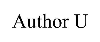 AUTHOR U