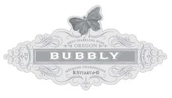 BUBBLY BRUT SPARKLING WINE OREGON LIMITED PRODUCTION HAND CRAFTED WITH LOVE METHOD CHAMPENOISE R. STUART & CO. NV ALC 12.9% BY VOL.