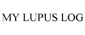 MY LUPUS LOG