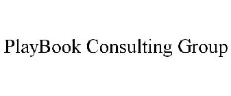 PLAYBOOK CONSULTING GROUP