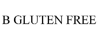 B GLUTEN FREE