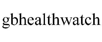 GBHEALTHWATCH