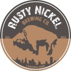 RUSTY NICKEL BREWING CO. EST. 2013 E BEERIBUS UNUM