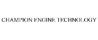 CHAMPION ENGINE TECHNOLOGY