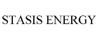 STASIS ENERGY