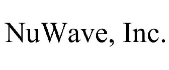 NUWAVE, INC.